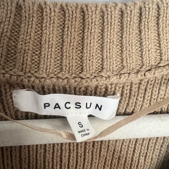 PacSun Pacific Sunwear Sweater Vest Preppy Sweater Small - Picture 5 of 7